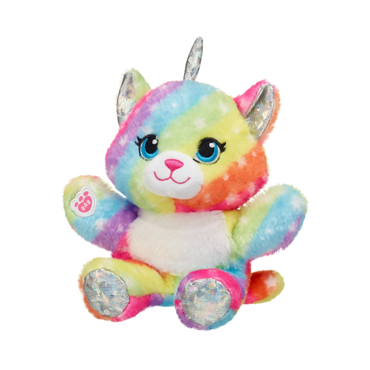 Mini Peluche Beans Oso Gatita Unicornio Arcoiris Build-A-Bear Categoría: Peluche Tipo producto:  Stuffed Animals